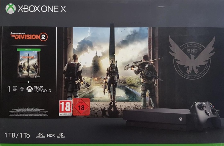 Actual product image Microsoft Xbox One X