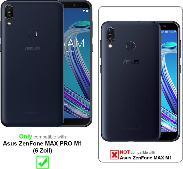 Immagine prodotto Cadorabo Libro con copertina con funzione di stand (Asus Zenfone Max Pro (M1))