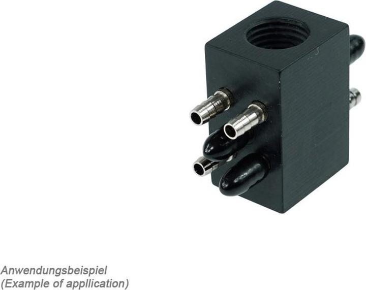 Image du produit Alphacool MCX Bouchon Noir Set de 10