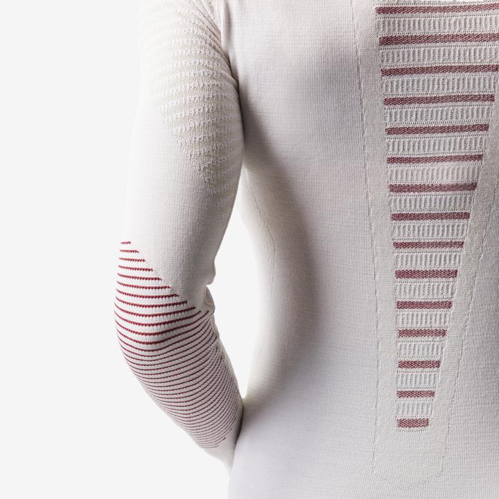 Image du produit Wedze Sous-vêtements de ski fonctionnels Femme Laine Mérinos sans couture - BL900 beige/rose (S, M)