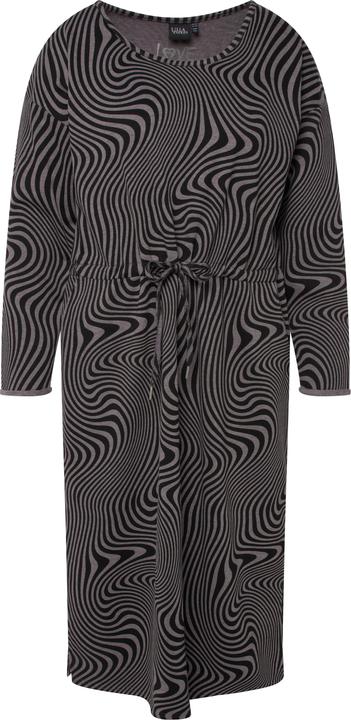 Immagine prodotto Ulla Popken Abito loungewear dal taglio oversize con scollo a girocollo, maniche lunghe e tasche (50, 52)