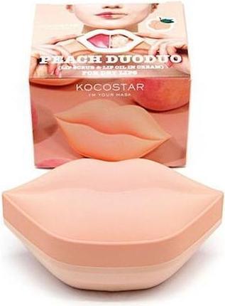 Produktbild Vican Kocostar Peach Lip Duoduo Scrub - 43 Gramm (Lip Scrub)