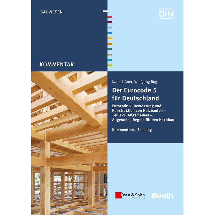 Der Eurocode 5 für Deutschland, Fachbücher von Karin Lissner, Wolfgang Rug