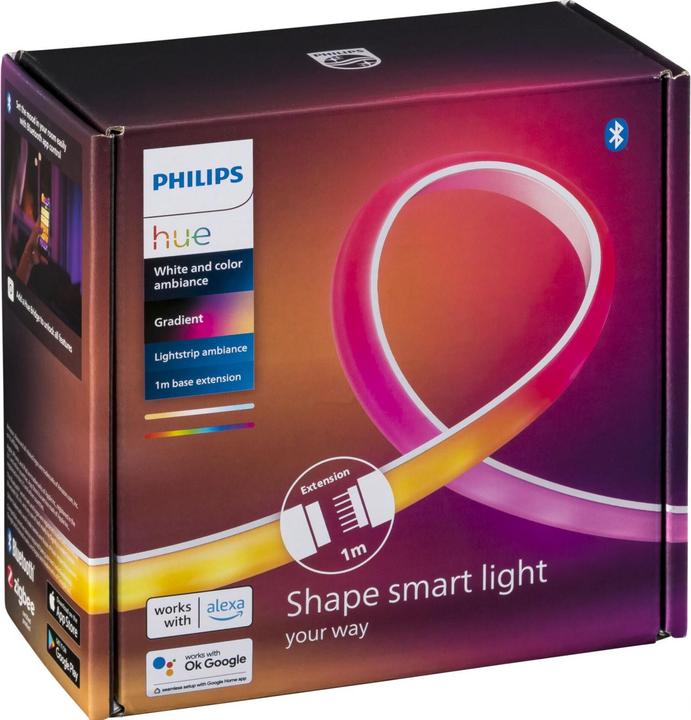 Productafbeelding Philips Hue Hue Gradient Ambiance Uitbreiding (Veelkleurig, 100 cm, Interieur)