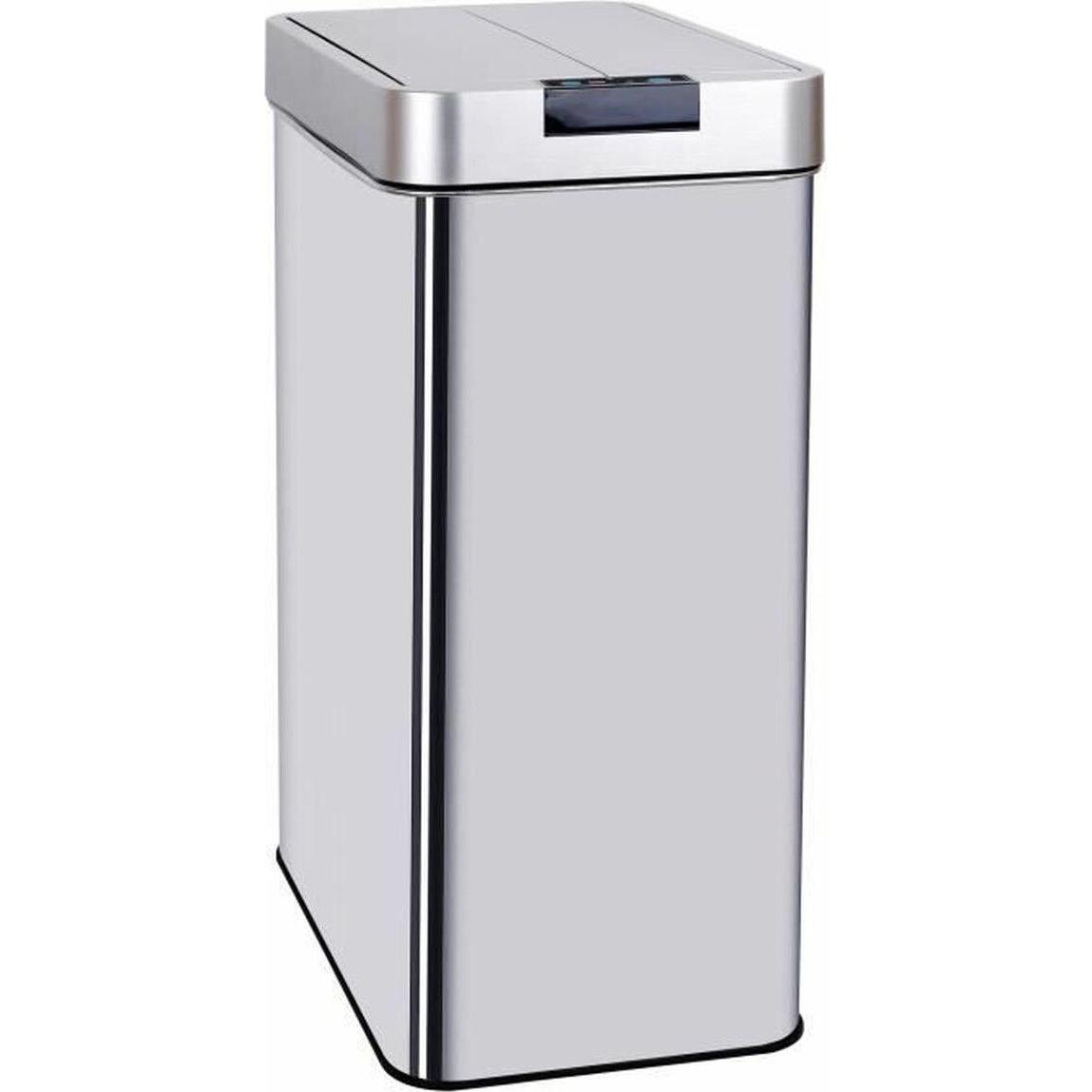 Batimex Mülltonne 70 L, Pattumiera, Argento, Grigio