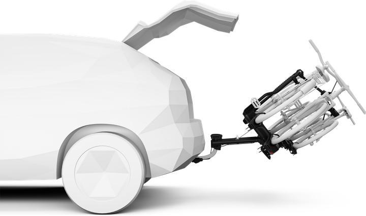 Produktbild Thule EasyFold 3 bike Add-On (Schwarz)