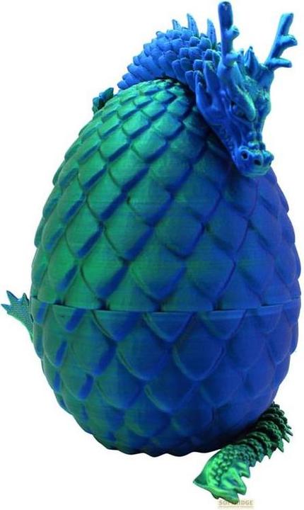 Produktbild Dungeons & Dragons Darkliths 3D Fidget Toy Drachenei mit Drache 15 cm Display (12)