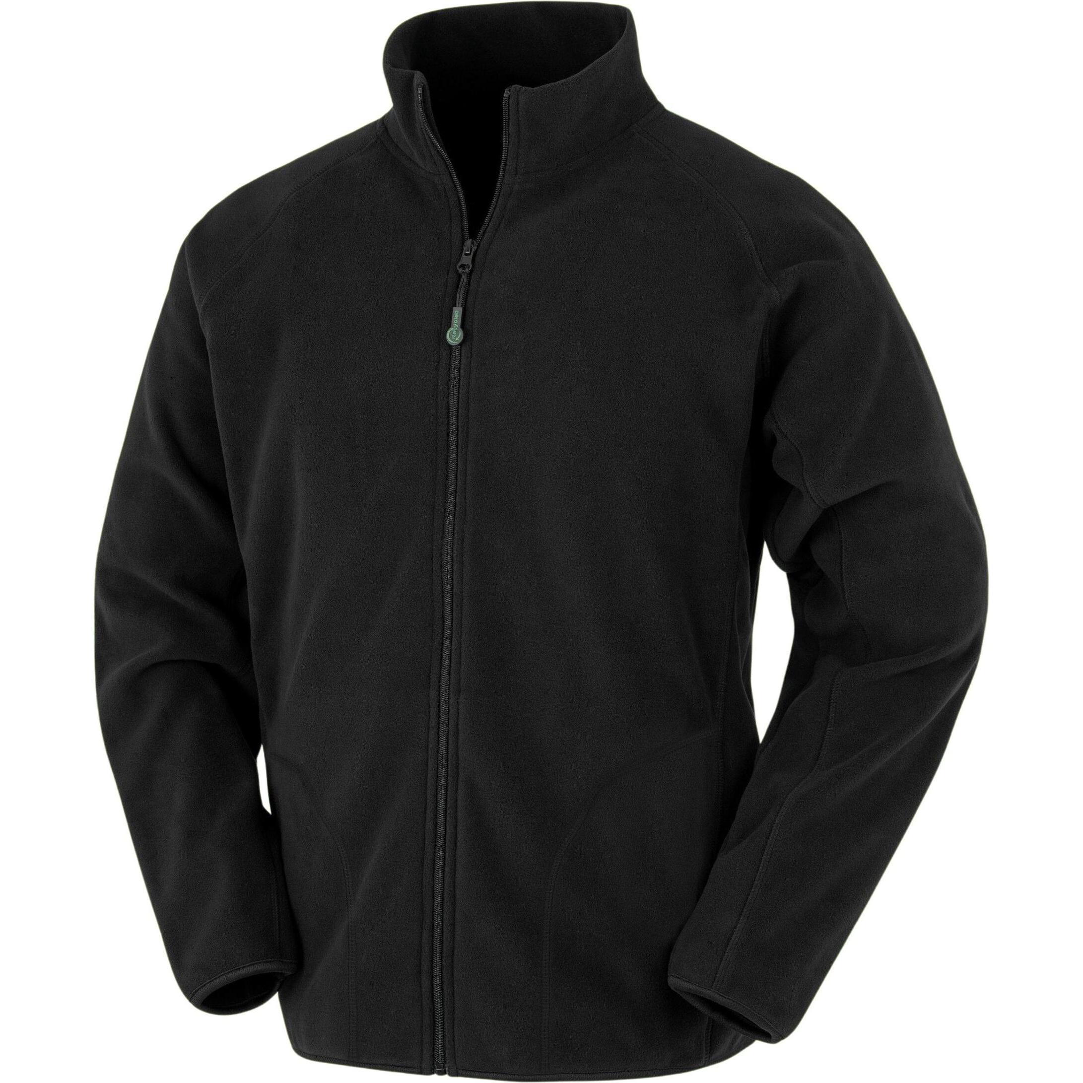 Regatta, Herren, Jacke, Microfleece-Jacke (XL), Schwarz, XL