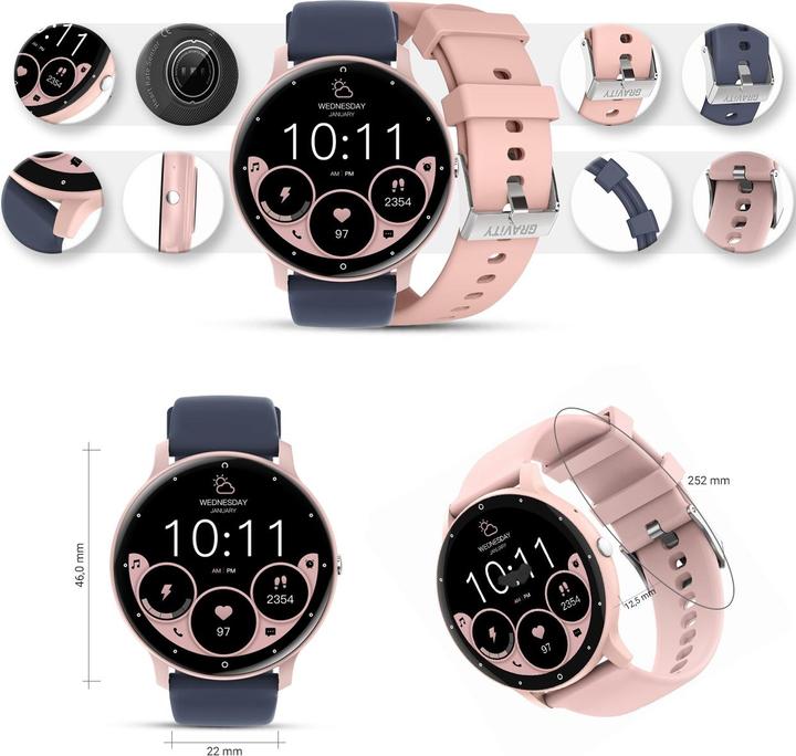 Produktbild Gravity GT1-7 PRO Smartwatch