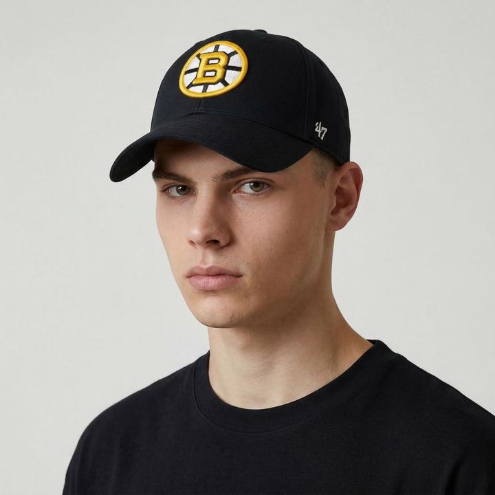Produktbild 47 Brand Strapback Cap - Legend Boston Bruins Schwarz