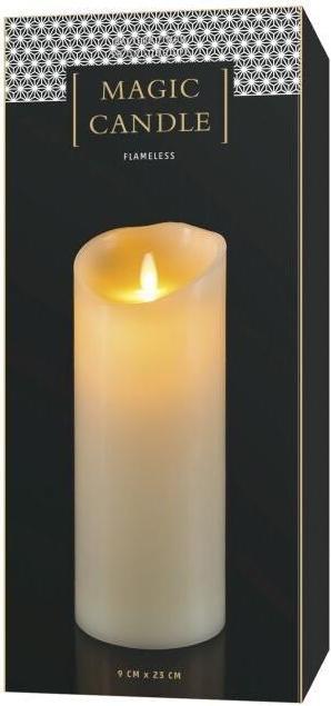 Produktbild STT Echtwachskerze mit LED-Flamme (1 x)