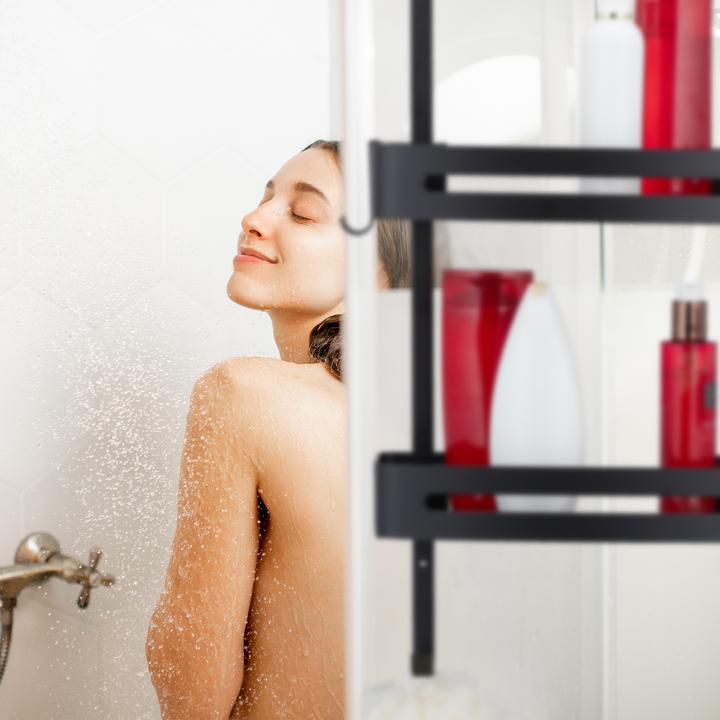Immagine prodotto Relaxdays Portaoggetti doccia (33 x 23 x 72,5 cm)