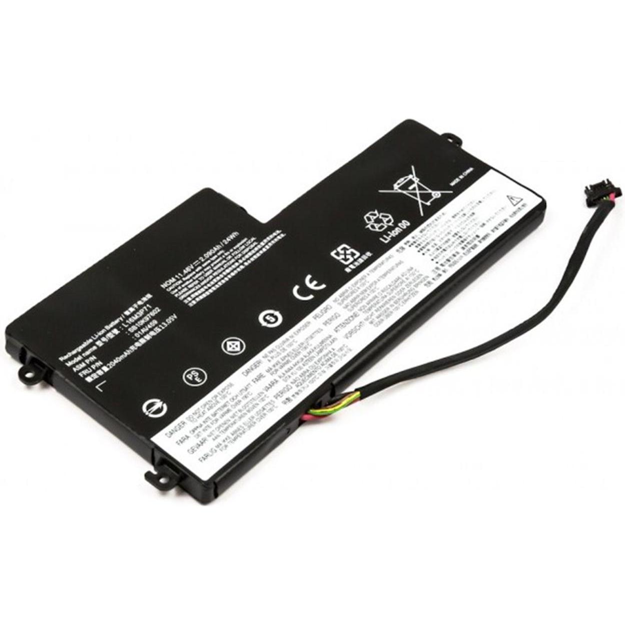 AGI Original Akku für Lenovo ThinkPad X250 (1 Zellen, 2000 mAh), Notebook Akku, Schwarz
