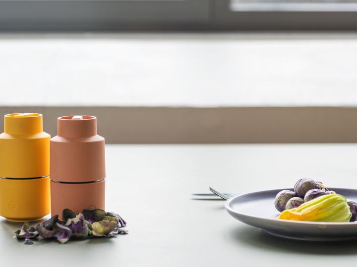 Image du produit Crush Grind Moulin à épices Billund 11.6 cm, Orange (Différentes épices)
