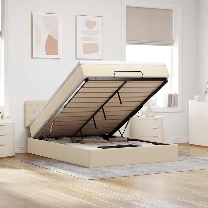 Produktbild vidaXL osmanischer Bettrahmen (140 x 200 cm)