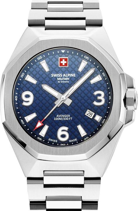 Immagine prodotto Swiss Alpine Military 7005.1135 Orologio Avenger da uomo 42mm 10ATM (Orologio da polso analogico, 42 mm)