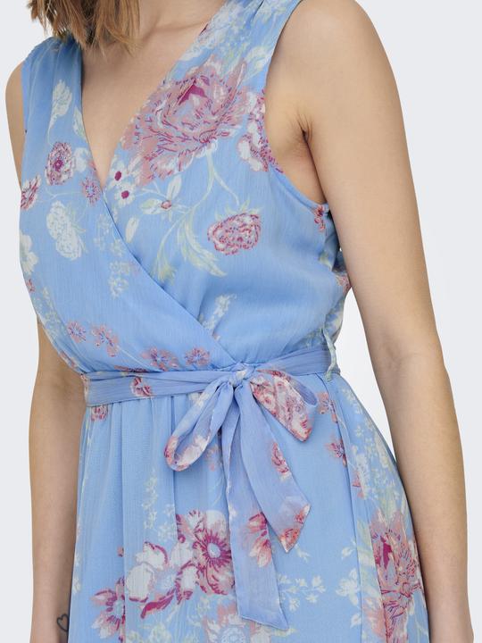 Actual product image Only Patterned dress without sleeves (S)