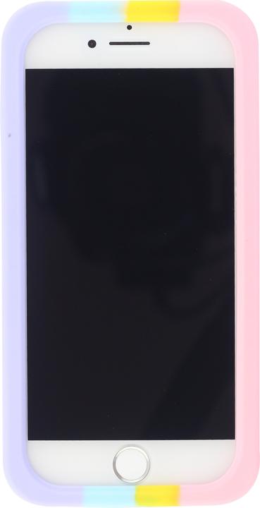 Produktbild PhoneLook Hülle Silikon Luftblasen Anti-Stress Regenbogen (Apple iPhone 7)