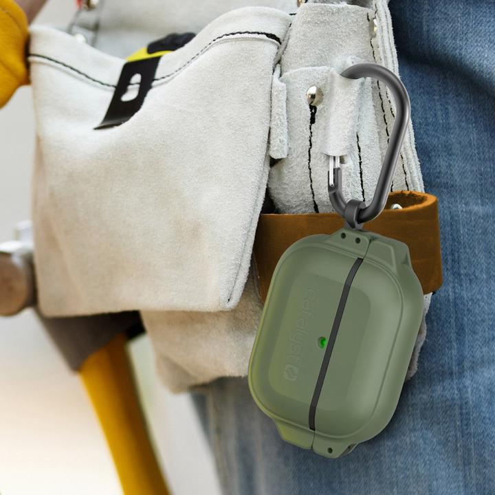 Immagine prodotto Catalyst Protezione totale Airpods Pro Copertura impermeabile IP68 - Verde Khaki (Manicotto per cuffie)