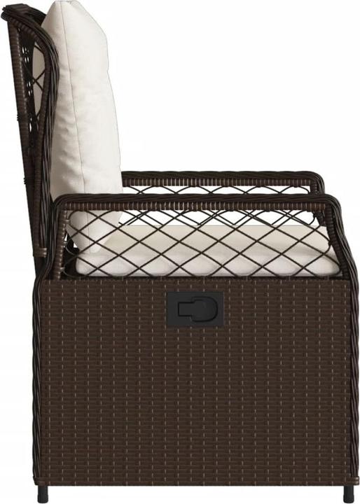 Actual product image vidaXL Gartensessel verstellbar