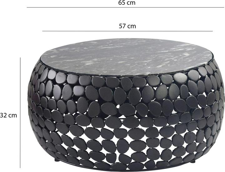 Produktbild Wohnling Couchtisch (65 x 65 x 32 cm)