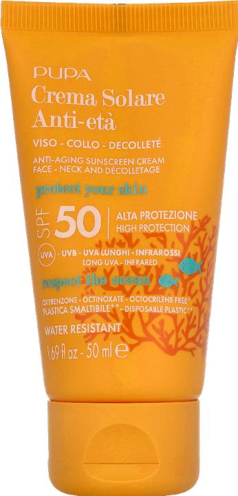 Produktbild Pupa Milano Sunscreen Anti-Aging Cream (Sonnencreme, SPF 50, 50 ml, 50 g)