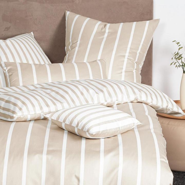 Produktbild Janine Mako-Satin Bettwäsche modern classic (Kopfkissenbezug, 65 x 100 cm)