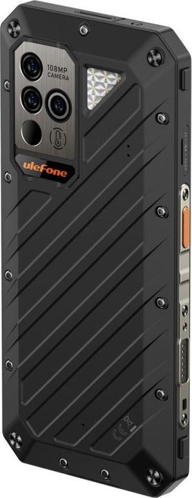 Actual product image Ulefone Smartphone Power Armor 18 Ultra 5G 12GB/512GB (schwarz) ohne Ladegerät (512 GB, Black, 6.57", Dual SIM, 5G)