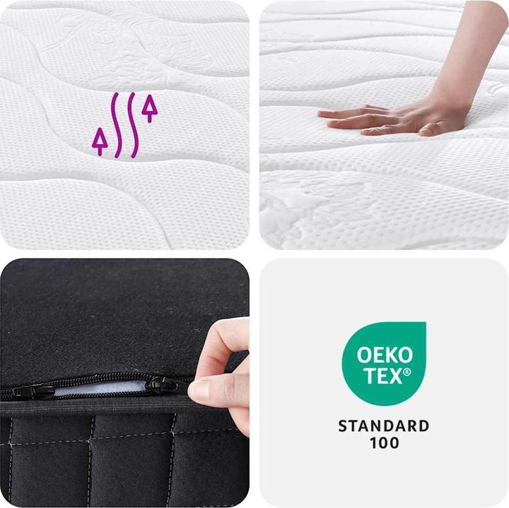 Actual product image vidaXL Bonnell-Federkern-Matratze (180 x 200 cm)