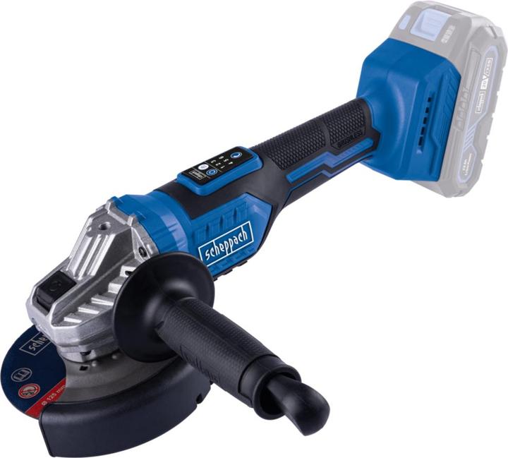 Actual product image Scheppach Akku-Winkelschleifer BC-AG125-X (125 mm)