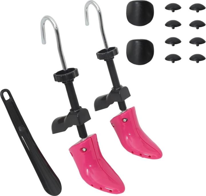 Image du produit VidaXL Embauchoirs avec chausse-pied Rose UE 34-40 (1 x)