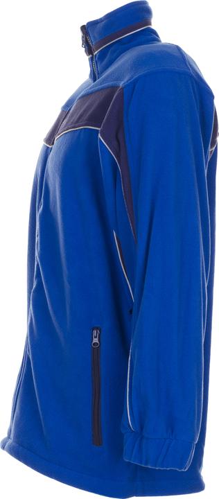 Actual product image Planam FACTOR fleece jacket cornflower blue/navy, size M (M)