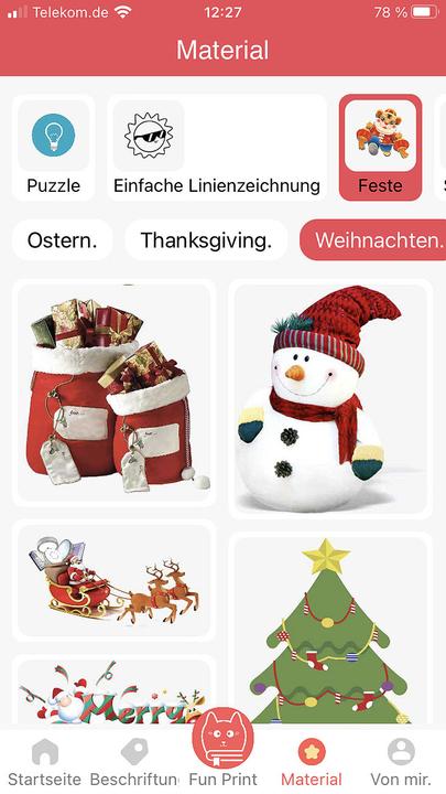 Actual product image Callstel Mobile rechargeable mini photo/label thermal printer, app, 200 dpi, BT 5.1 (Black and white)