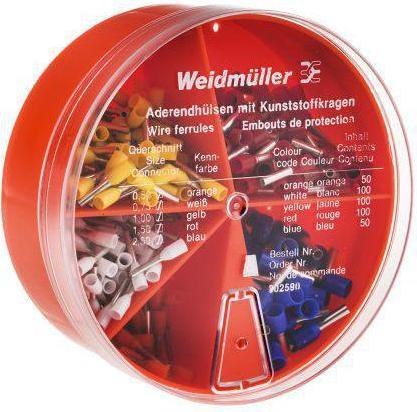 Immagine prodotto Weidmüller Kit terminali crimpare codifica 3 colori