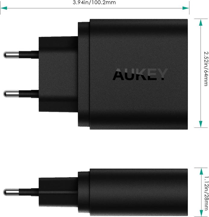 Produktbild Aukey PA-T13 Quick Charge 3.0 33W (34.50 W)