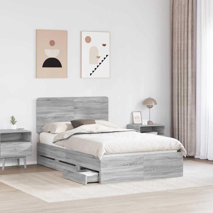 Produktbild vidaXL Moderner Bettrahmen (120 x 200 cm)