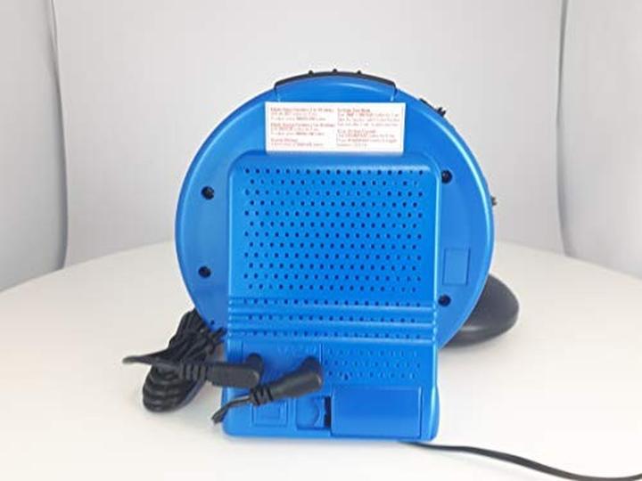 Produktbild Geemarc Sonic Bomb Wecker mit Vibration (türkis)