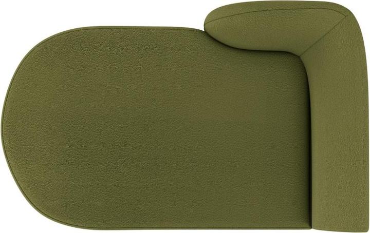 Actual product image Micadoni Boucle Chaise Longue Left, "Miley", 2 Seats, 156x90x70Made in Europe (Recamiere)