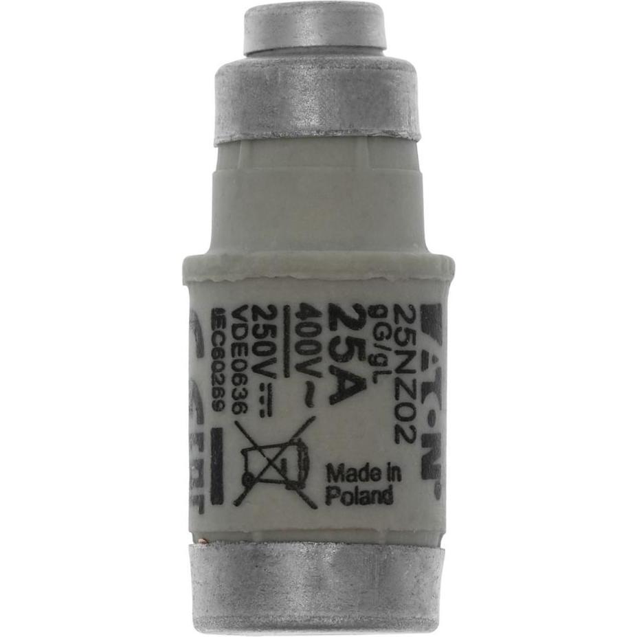 Thumbnail - 10x Bussmann, Sicherung, FUSE-D02 25A T GL/GG 400VAC E18 (Diazed-Sicherung, 25 A, Träge)