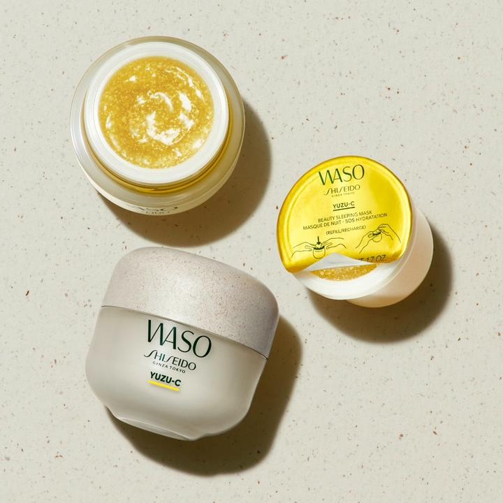 Actual product image Shiseido Yuzu Beauty Sleep Mask Refill (50 ml)