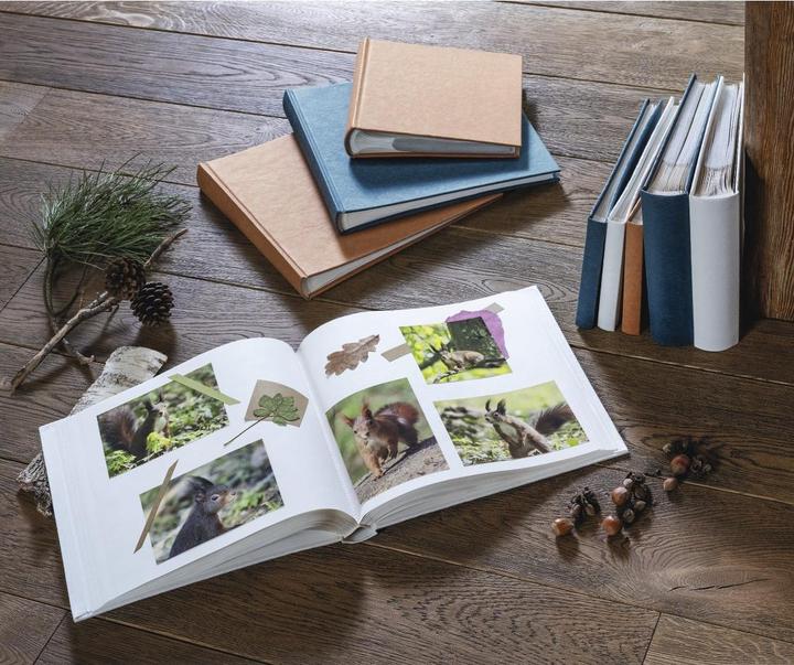 Productafbeelding Hama Gerimpeld bruin 10x15 200 foto's zak/memo 7617 (10 x 15 cm)