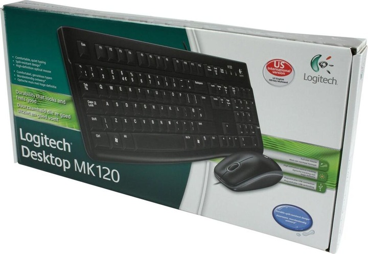 Image du produit Logitech MK120 (US, Filaire)