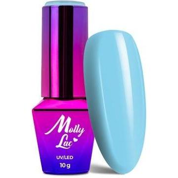 TOP, Smalto per unghie, Mollylac Cocktails Drinks Smalto ibrido a Led Uv 10 Cuba Libre 10g (Cuba Libre, Vernice UV gel)