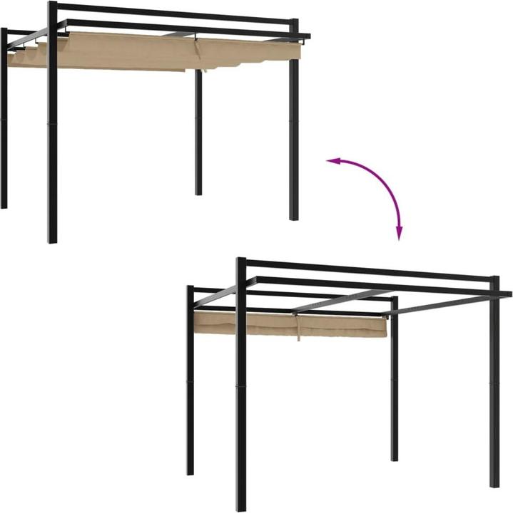 Image du produit vidaXL Gartenpavillon (309.50 cm, 297 cm)