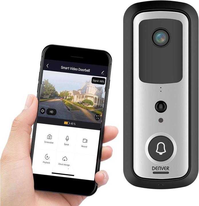 Actual product image Denver SMART Video Doorbell SHV-120 (Wireless)