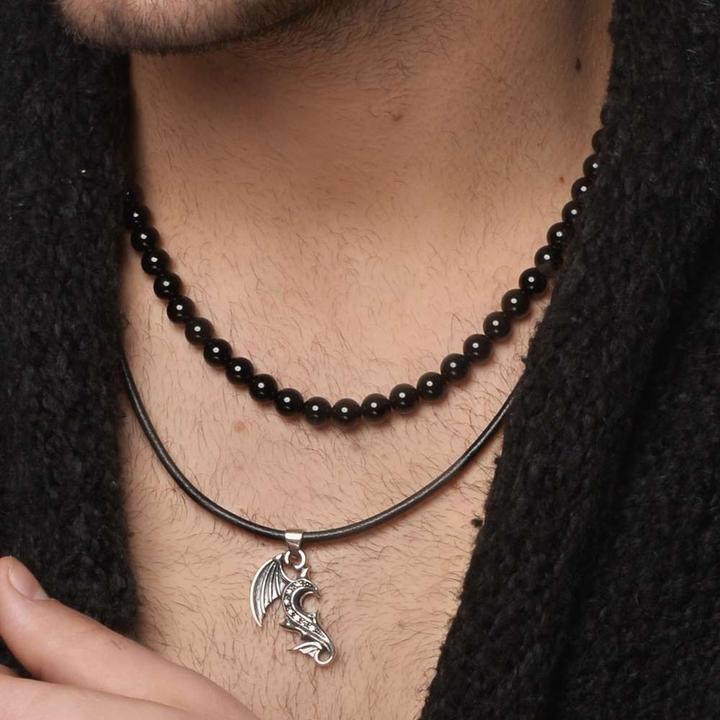 Immagine prodotto Bijouteria Catena (Cuoio, Acciaio inossidabile, 45 cm)