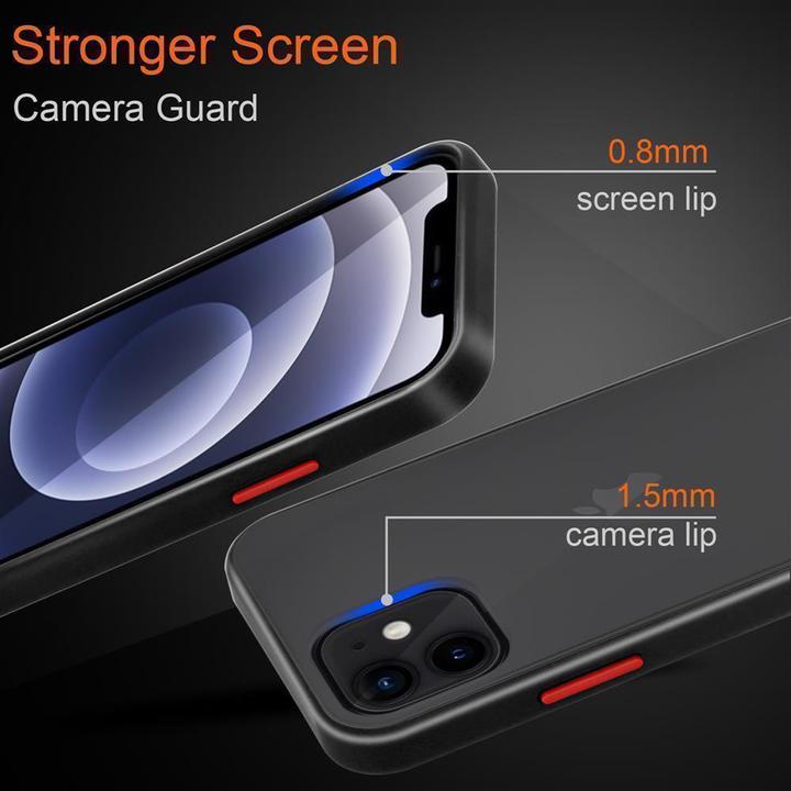 Produktbild Cadorabo Hybrid Matt Cover (Apple iPhone 12 mini)