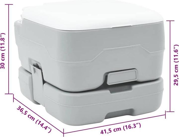 Image du produit vidaXL Camping-Toilette