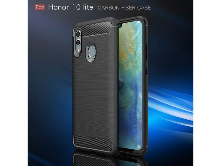 Immagine prodotto Screenguard Honor 10 Lite Cover Carbon Brushed Soft TPU (Onore 10 Lite)