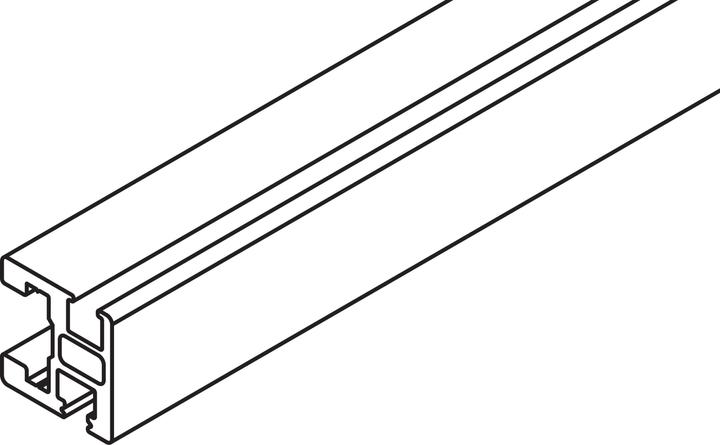 Immagine prodotto HAWA Profilo telaio p.vetro 2500mm metallo le